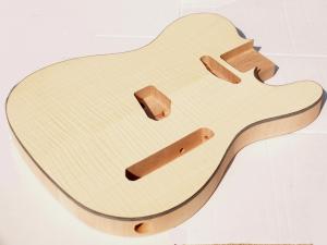 TELECASTER STYLE BODY FLAME MAPLE